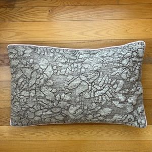 16" H x 26" W Carmela Embroidered Lumbar Pillow by Pottery Barn
